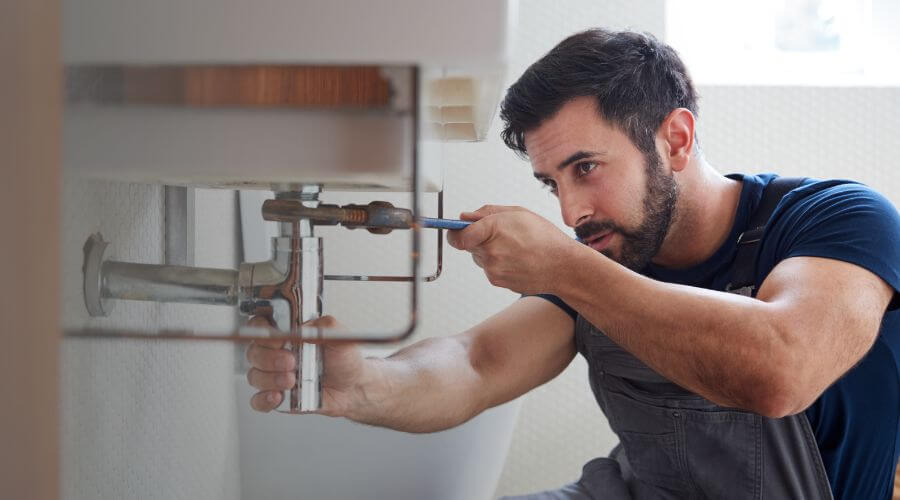 Sink pipe leak repair in Kinsey, MT